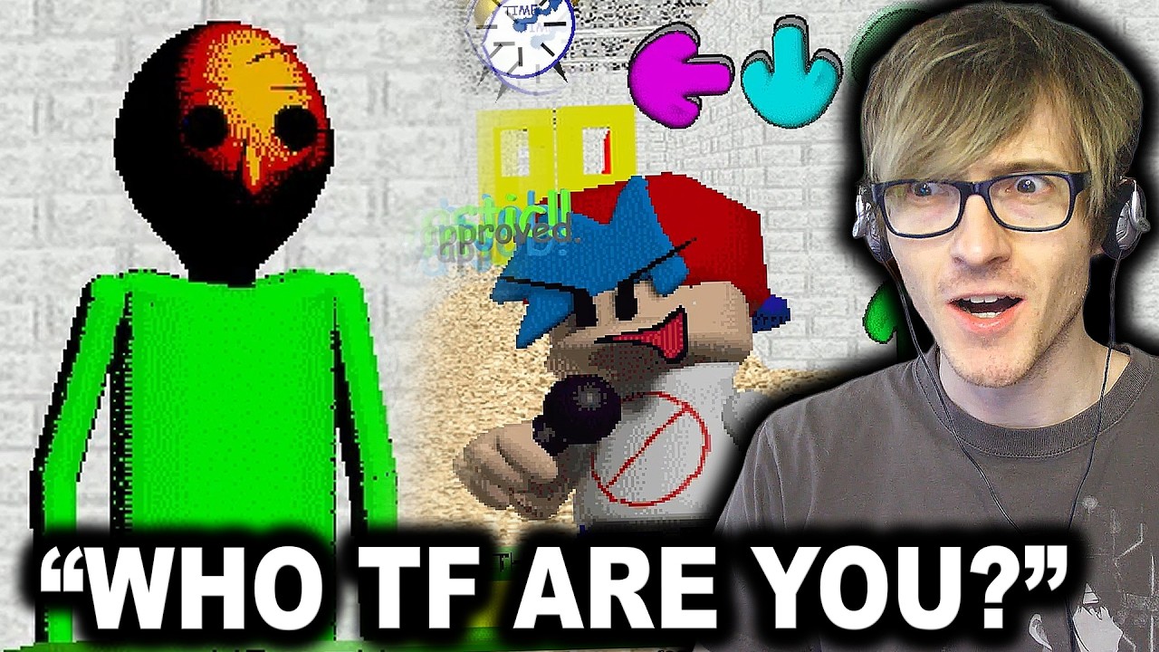 Ещё один ПОТРЯСАЮЩИЙ мод Baldi для FNF...