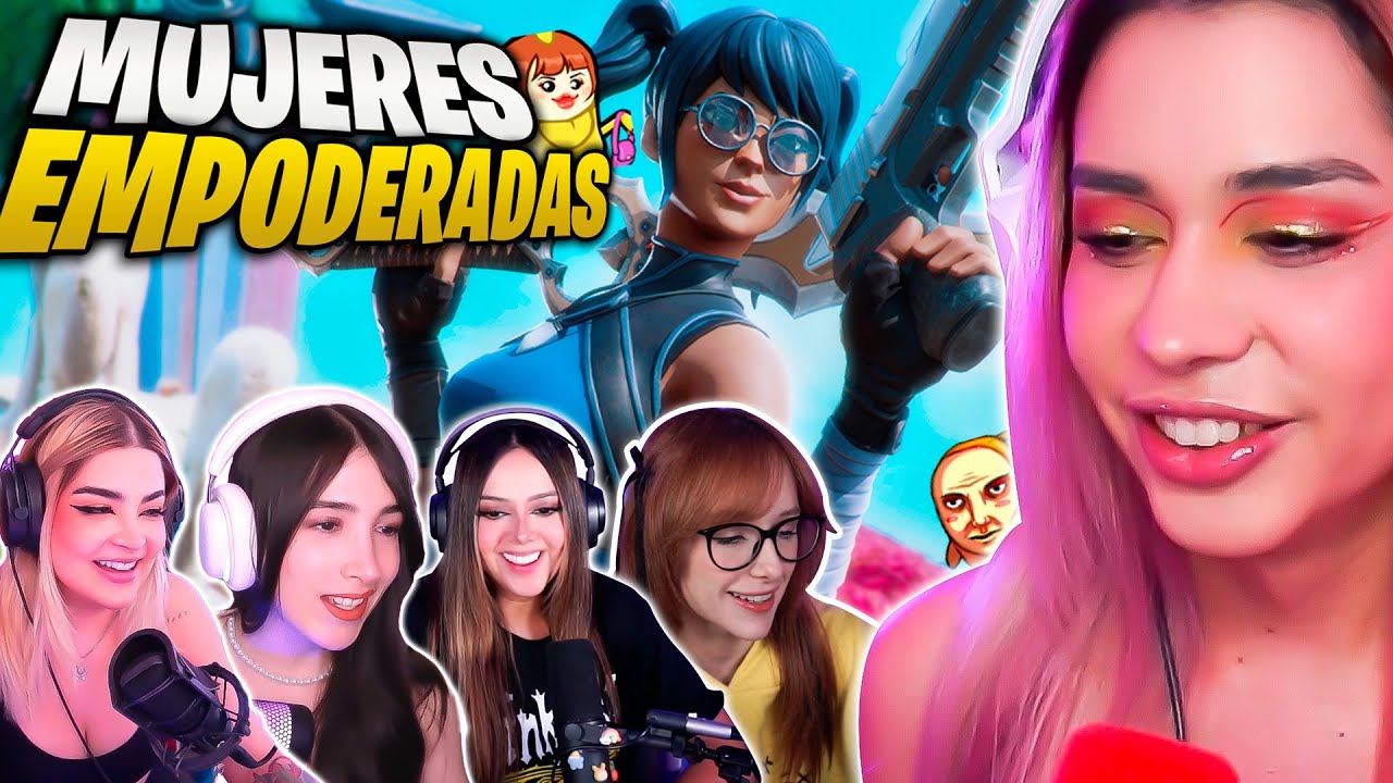 CRYSTAL MOLLY JUEGA FORTNITE CON AMIGAS! 💋💋
