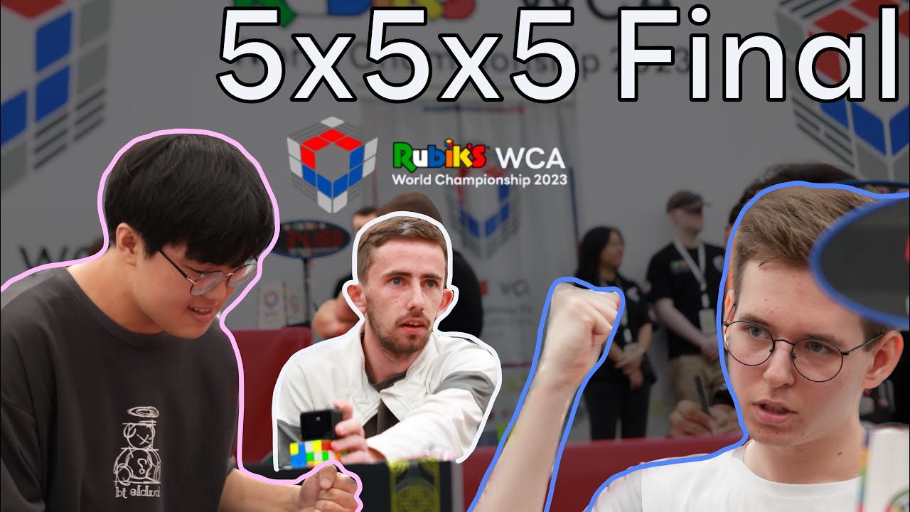 Чемпионат мира по сборке кубиков Рубика WCA 2023: финал 5x5x5