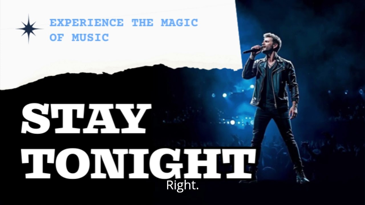 STAY TONIGHT – Emotional Pop Love Song | Zenimatric Vibes Studio