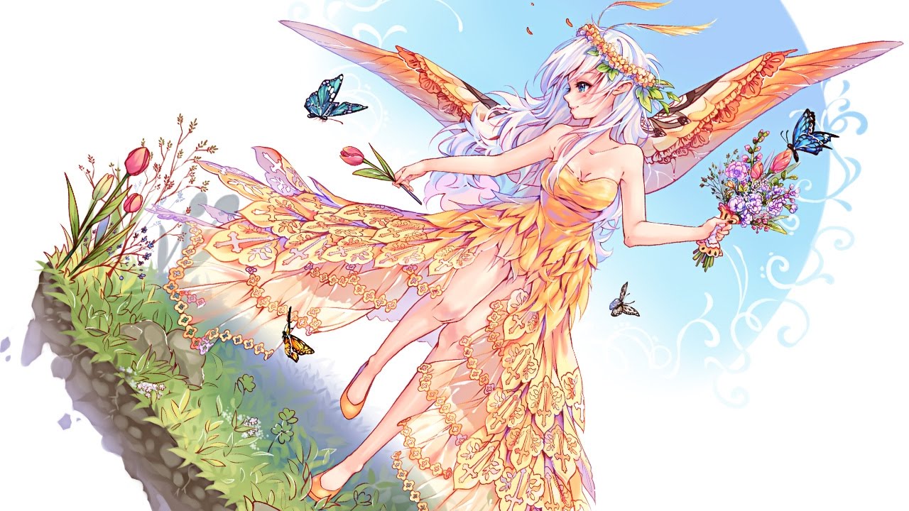 【Speedpaint】 Butterfly Bouquet - Shiny Shading (Hyan Timelapse #143)