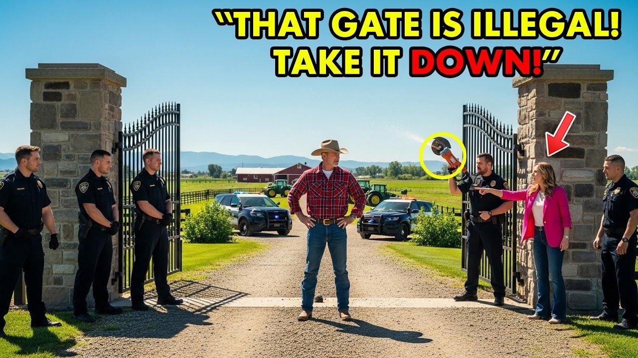 HOA Karen Called the Police to Dismantle Our Farm Gate — Too Bad I’m the Sheriff.
