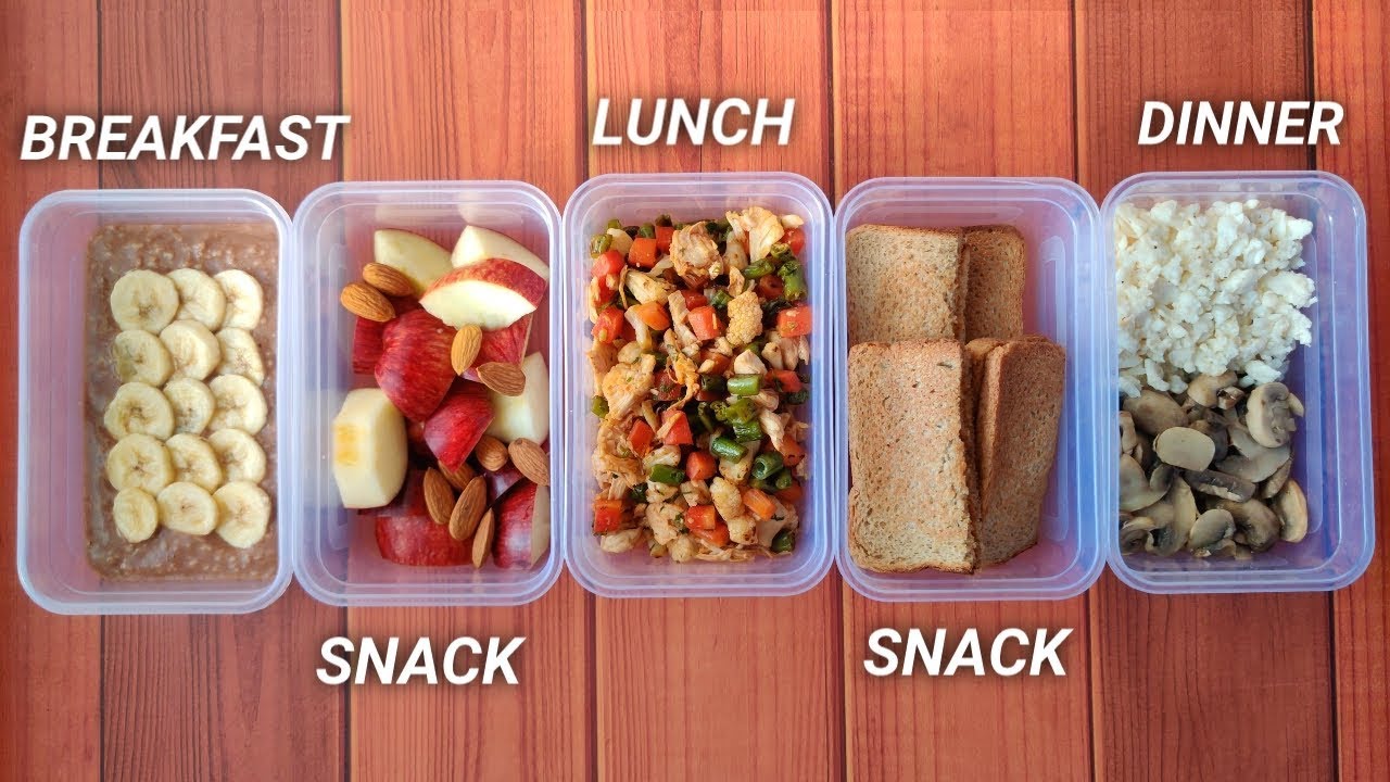 Meal Prep 1,500 calories in 30mins !! ( EXTREME FAT LOSS ) • 5 meals 🇮🇳