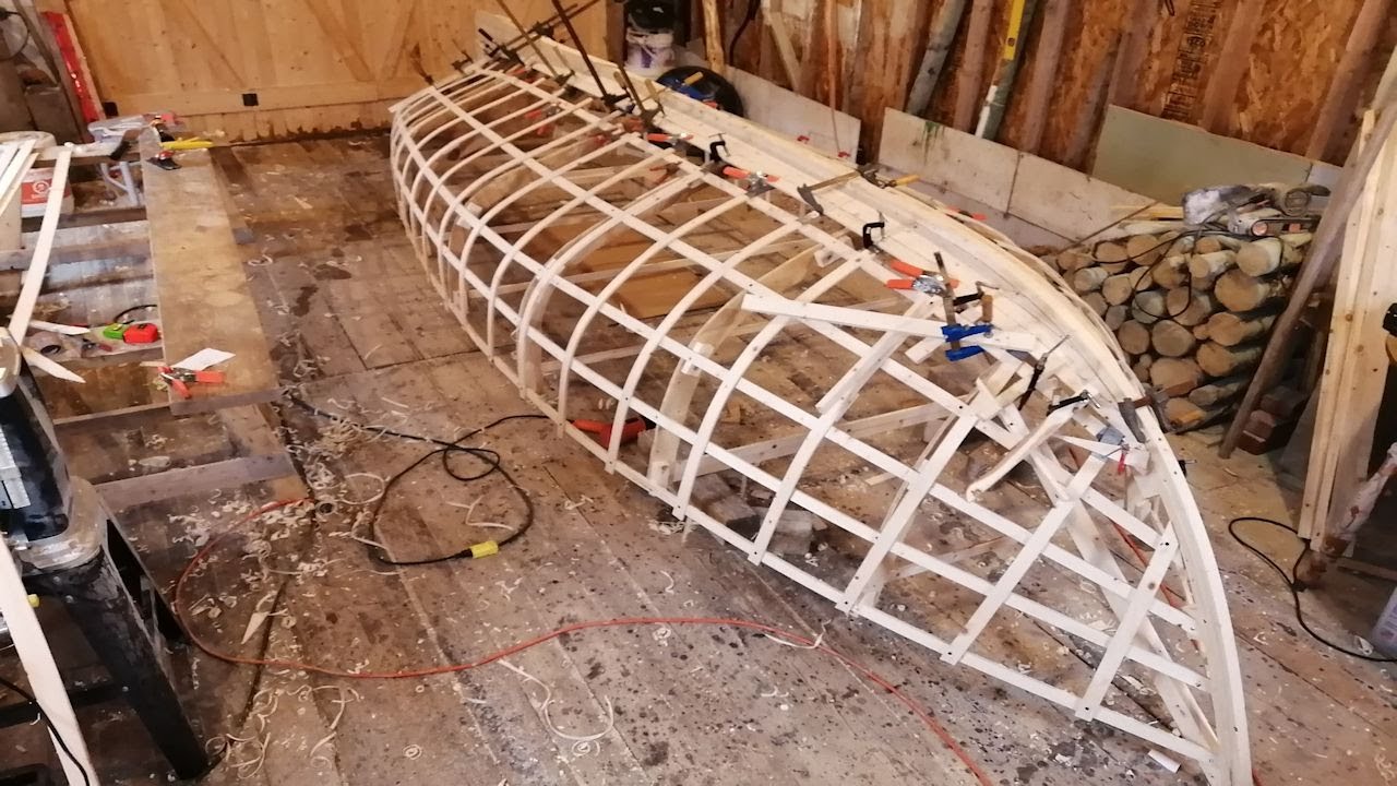 Hull stripping has begun