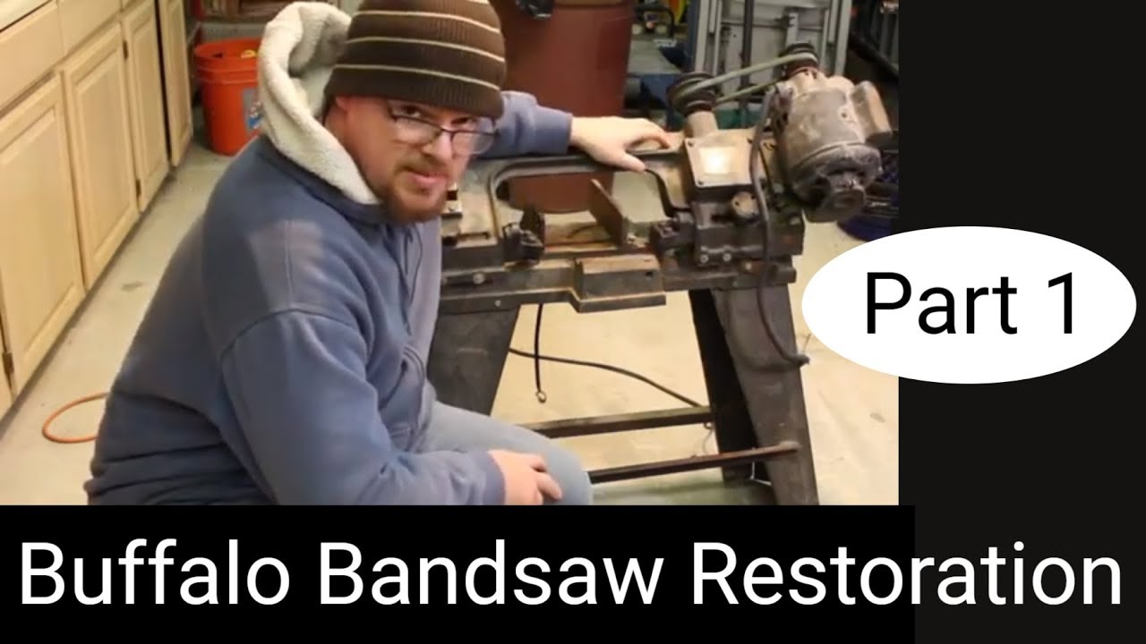 Реставрация ленточной пилы Buffalo Metal Cutting, часть 1