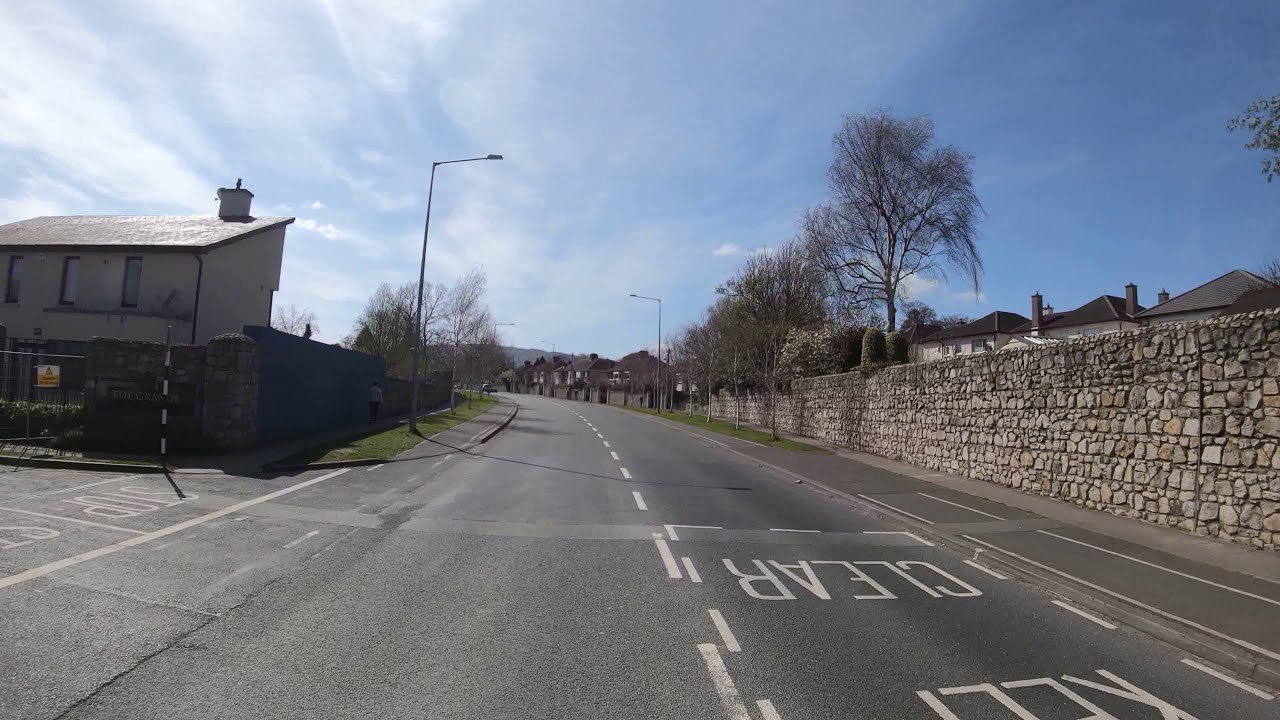Dublin traffic during coronavirus lockdown.