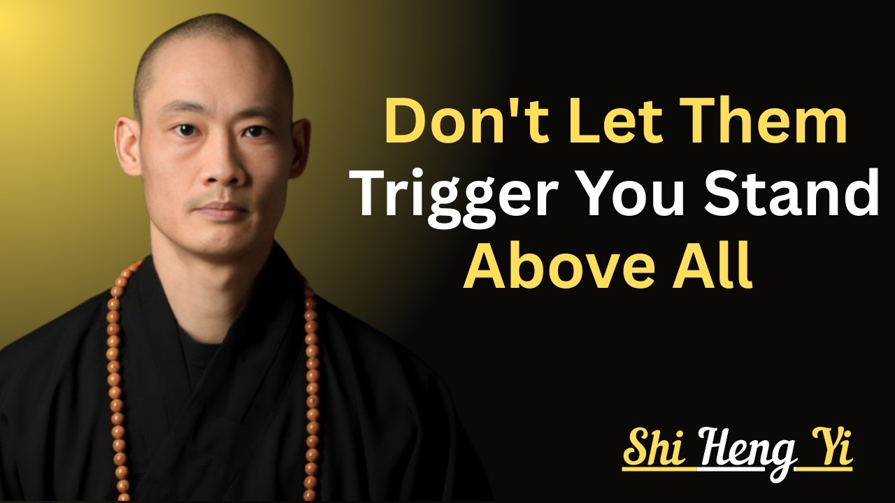 Don't Let Them Trigger You – Stand Above All: MOTIVATIONAL SPEECH BY SHI HENG YI