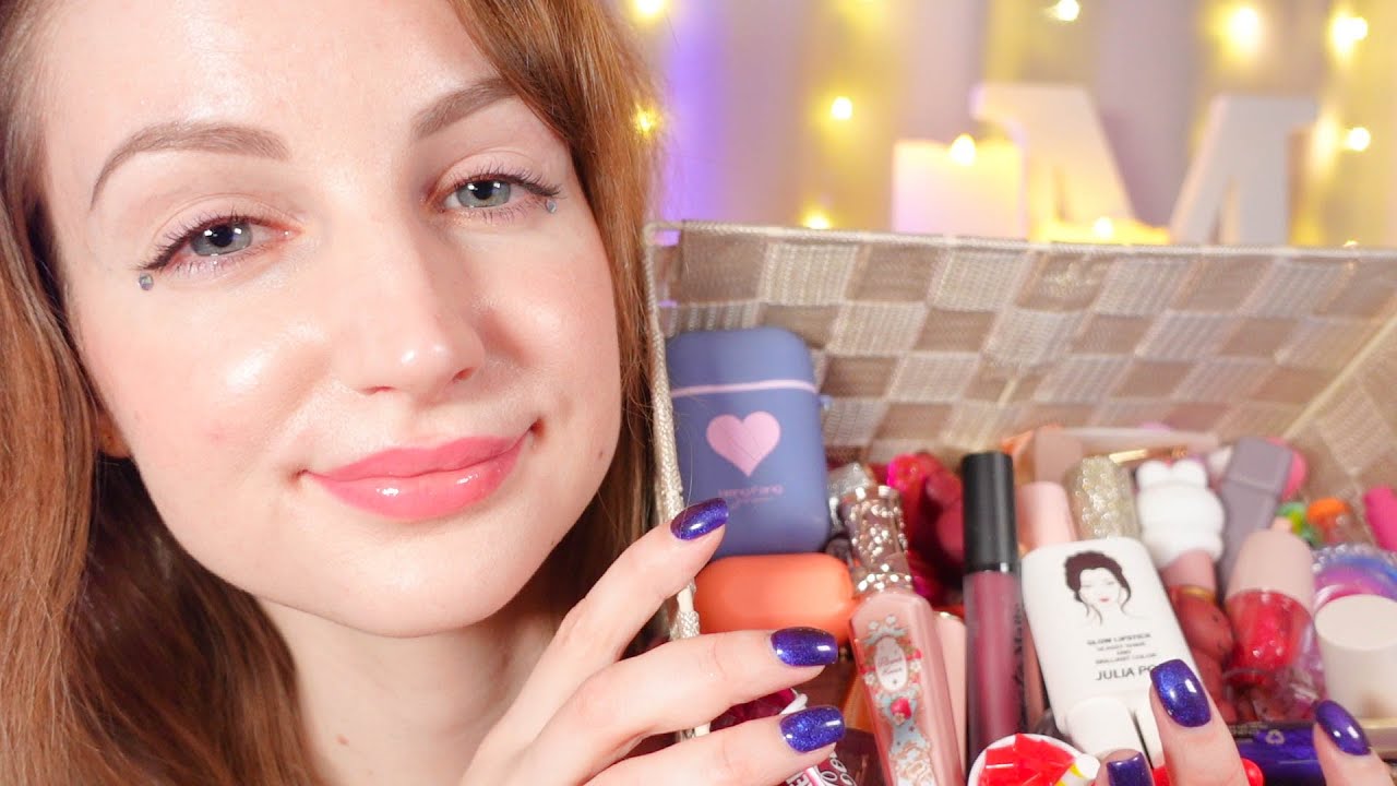 asmr showing you my lipstick collection 💄✨