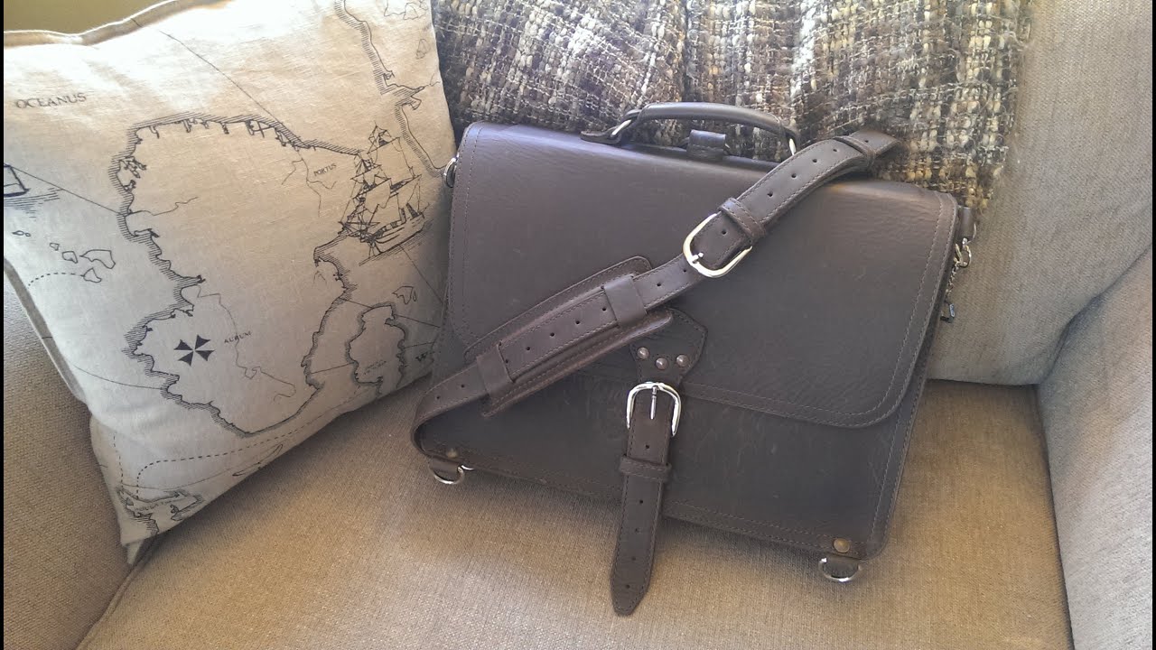 Saddleback Leather Large Thin Briefcase