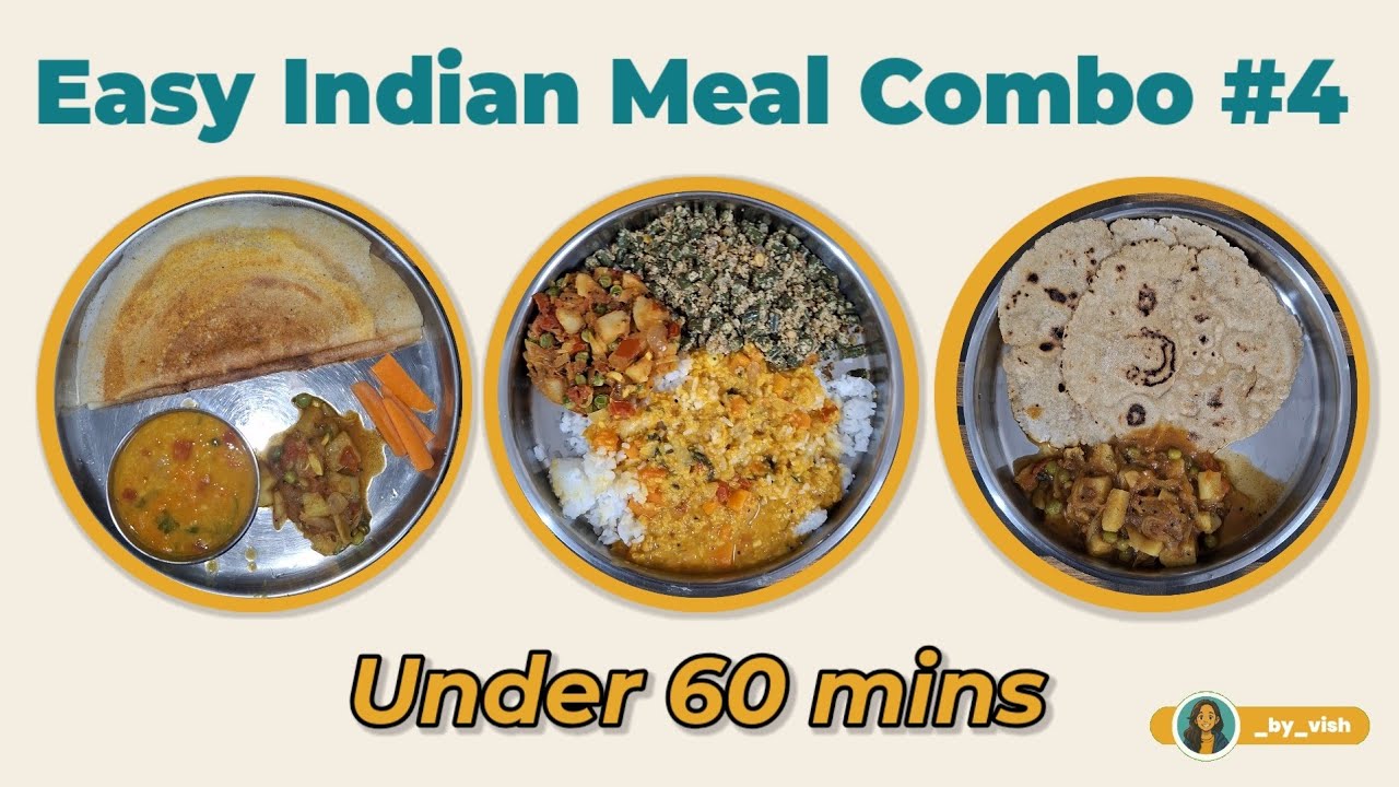 Cooking 3 meals at once under 60mins - My Smart Hack