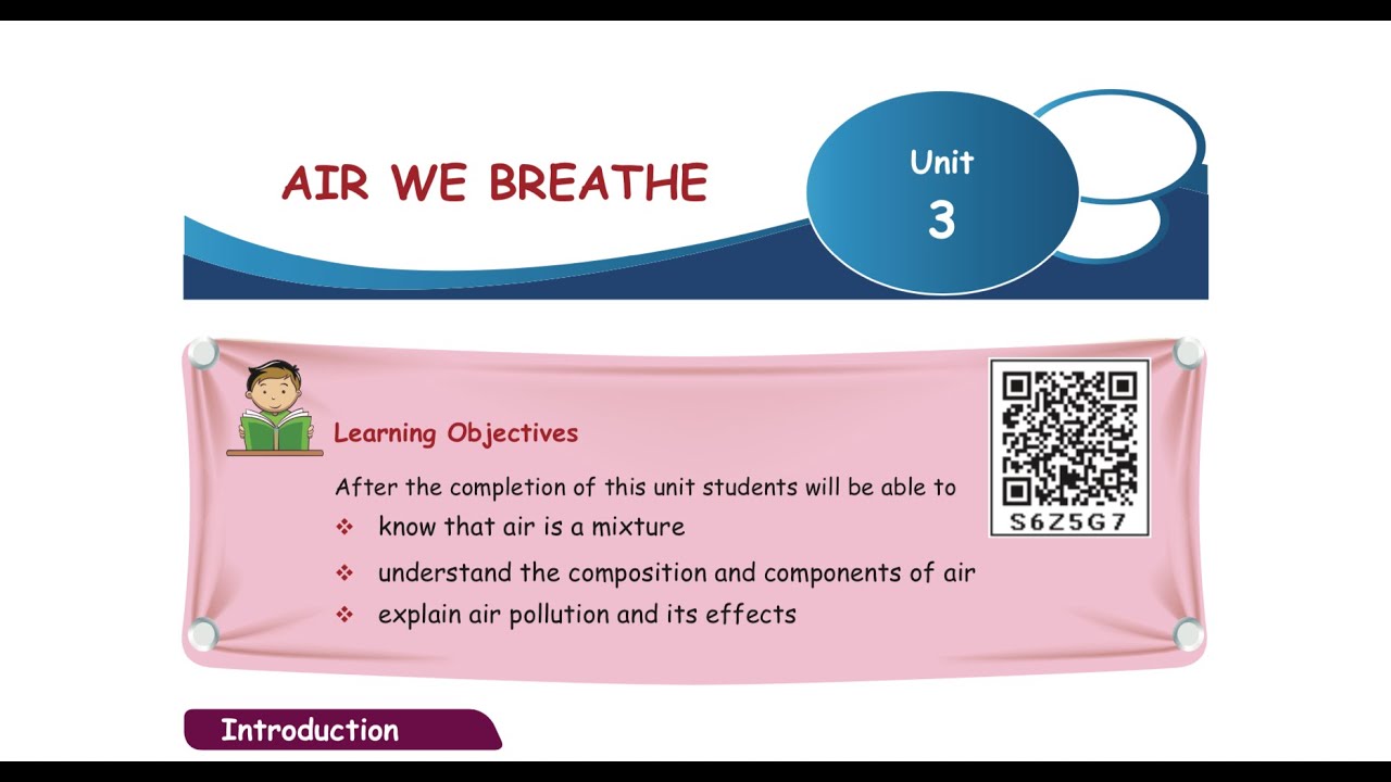 AIR WE BREATHE - Part 2 - UNIT 3  - TERM 3  - SCIENCE - 4TH STD - ENGLISH  MEDIUM
