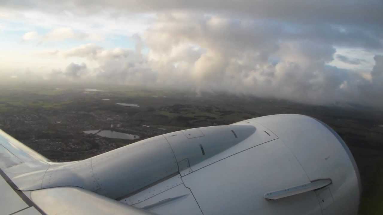 KLM Boeing 737-700 Takeoff from Glasgow Airport