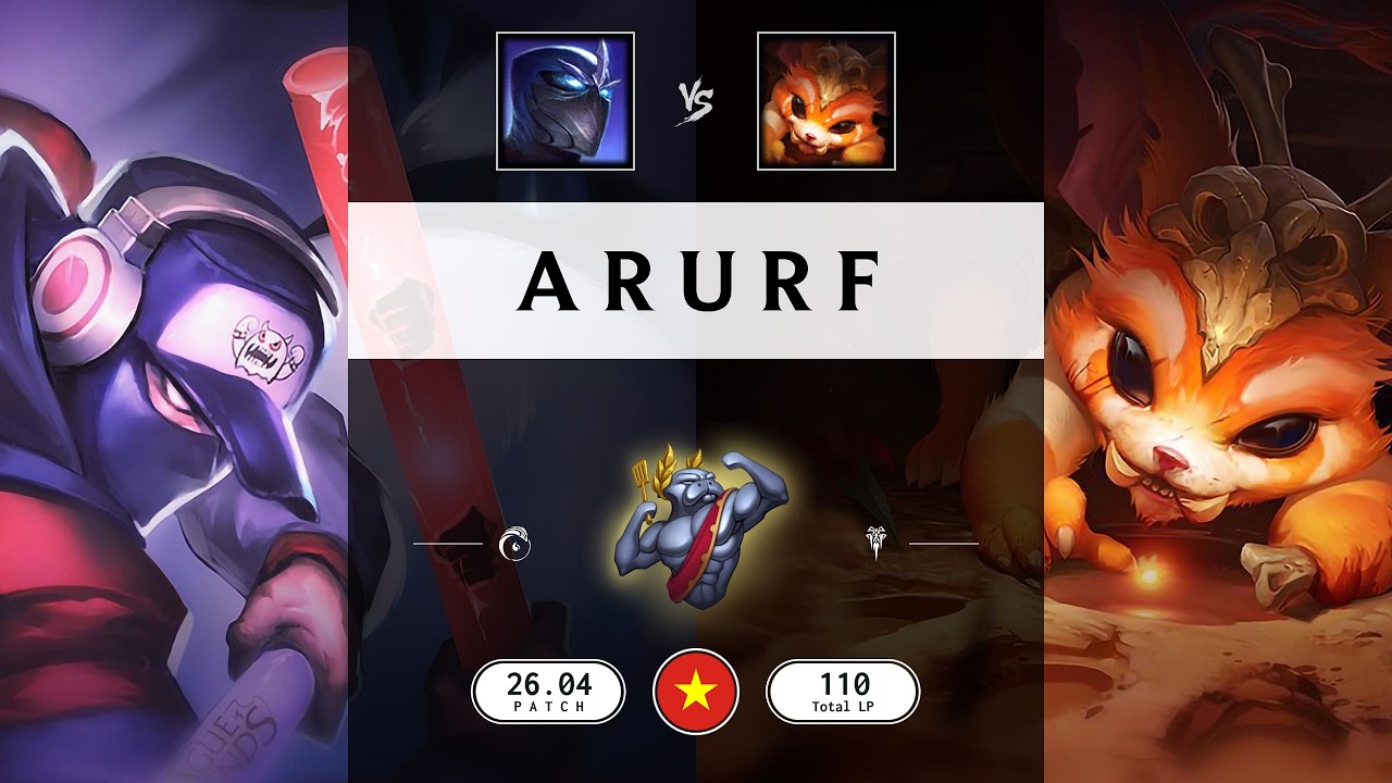 ARURF Match: Shen vs Gnar - VN server Patch 26.04