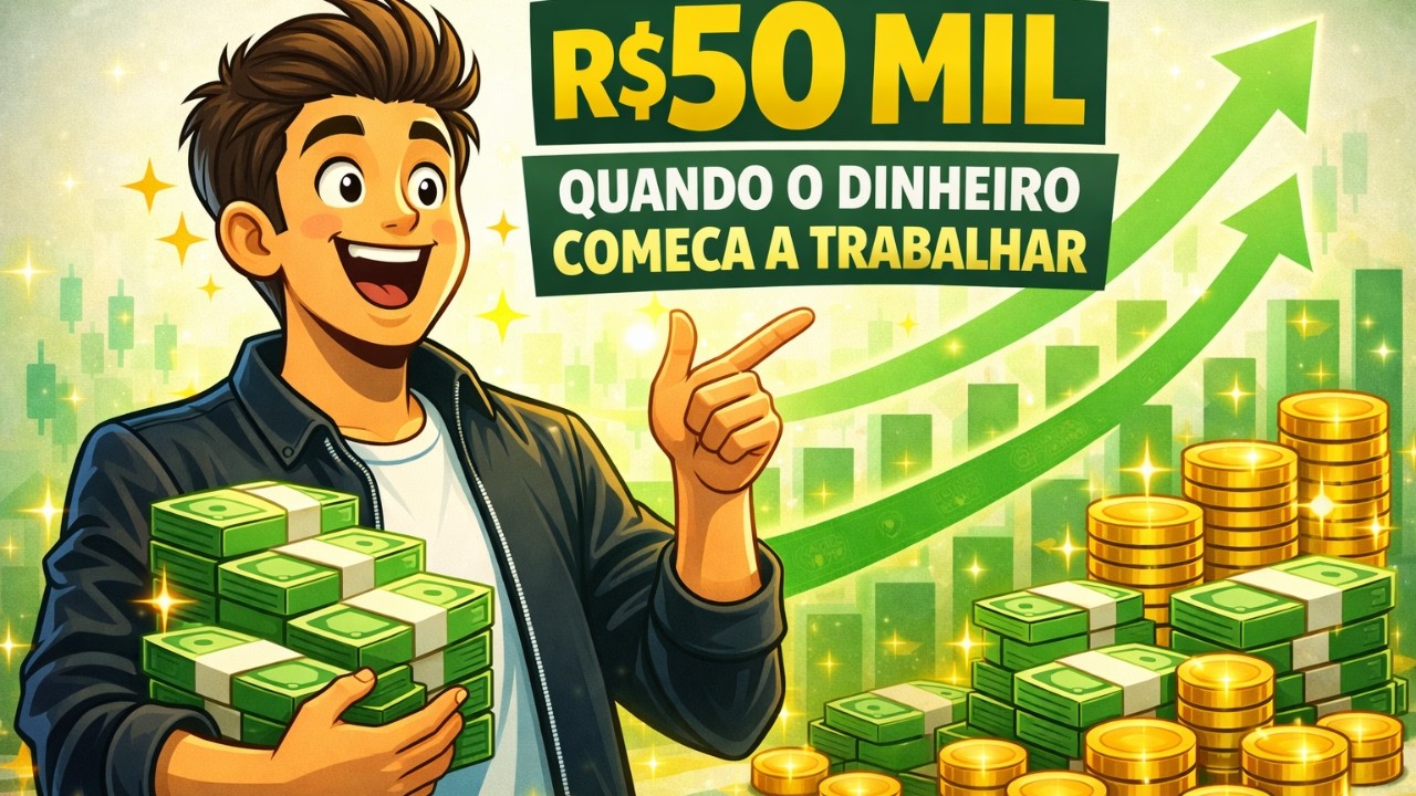 R$ 50 Mil: O Momento em Que o Dinheiro Começa a Trabalhar por Você