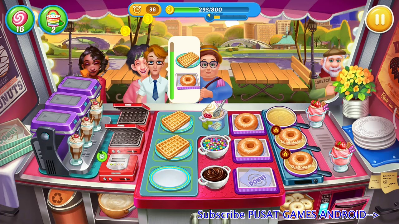 Play Games Android Crazy Chef  Fast Restaurant Cooking Game part 13