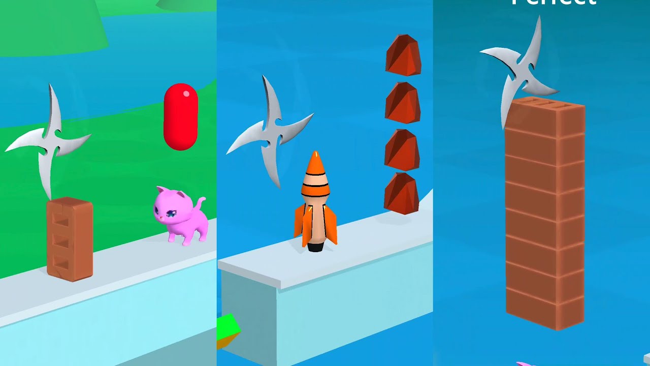 Don't Slice The Cats - Very Satisfying And Relaxing ASMR Slicing Game Android, iOS