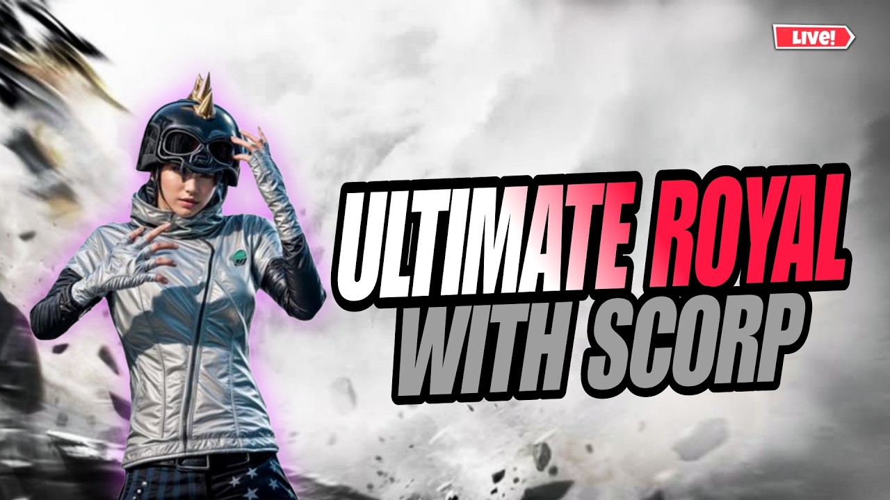 ULTIMATE ROYAL 🔥 l LET’S GO FOR 1K SUBS 🍆#bgmi #scorp #bgmi live