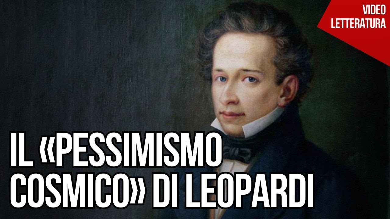 Il «pessimismo cosmico» di Leopardi