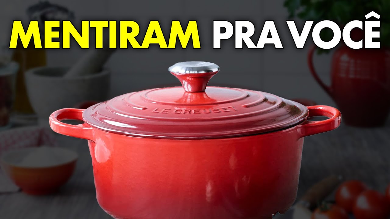 A VERDADE SOBRE PANELAS DE FERRO FUNDIDO - STAUB E LE CREUSET
