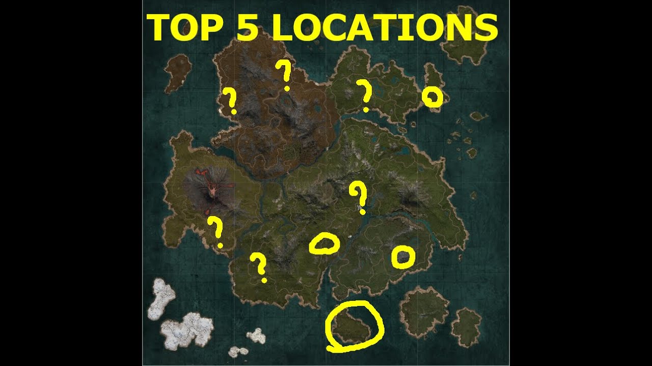 Myth Of Empires best base locations (Dongzhou)