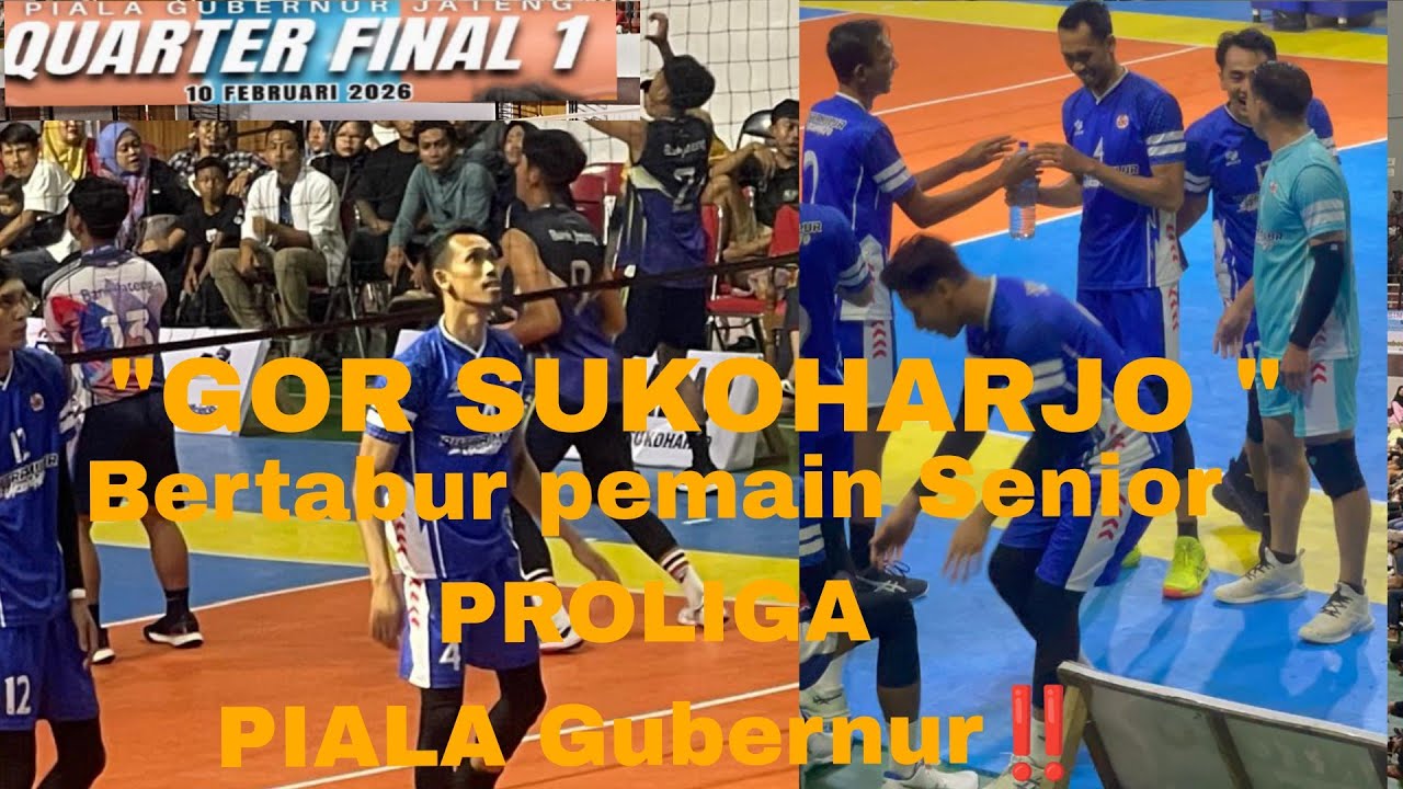 ‼️LAGA AKHIR 💥MARJOSE,Aji,Mafud,Bastian Ardin plek PUTRA MULUR vs bank jateng‼️