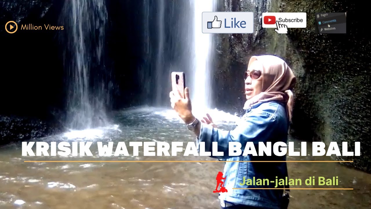 Krisik Waterfall Tembuku Bangli Bali Air Terjun Tersembunyi Indah Alami | Jalan-Jalan Di Bali 1122