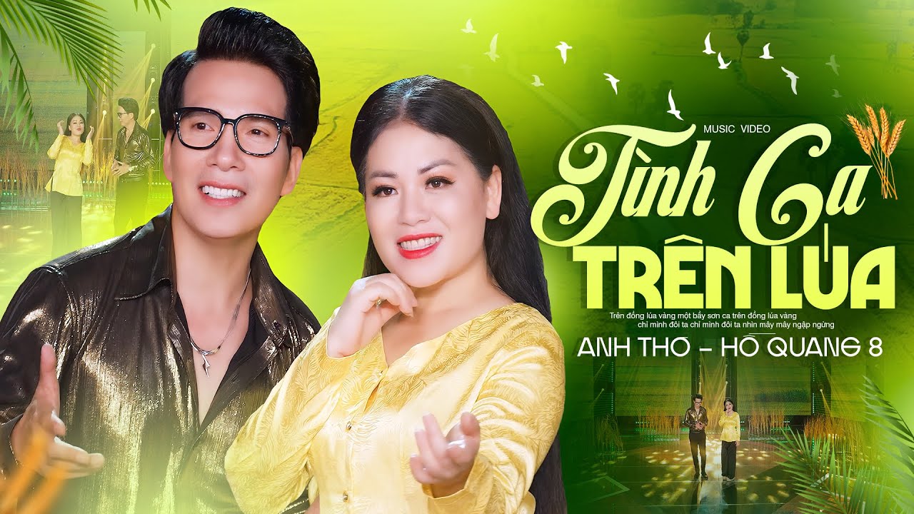 Tình Ca Trên Lúa - Anh Thơ & Hồ Quang 8 | SONG CA GÂY SỐT CỘNG ĐỒNG MẠNG VÌ QUÁ NGỌT