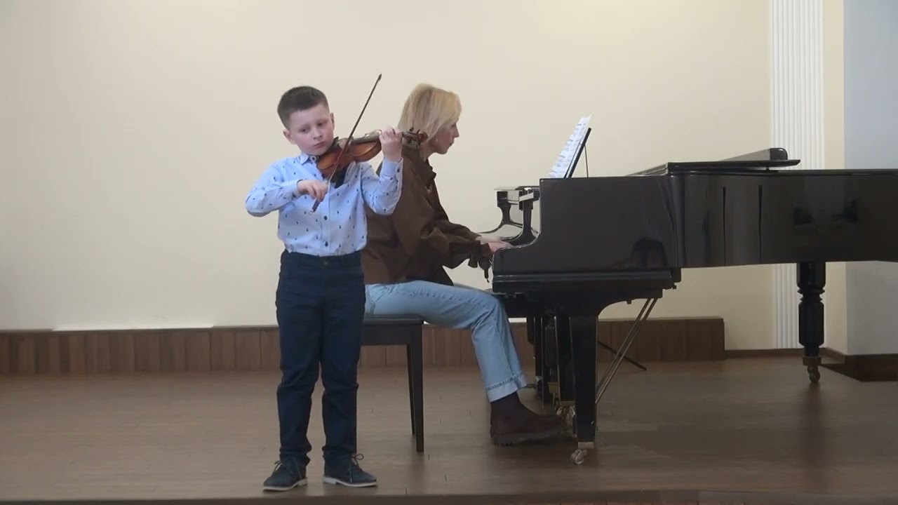 Говор Давид 8 років А.Вівальді Концерт ля мінор І ч.,  М. Гонсенець Іспанський танець