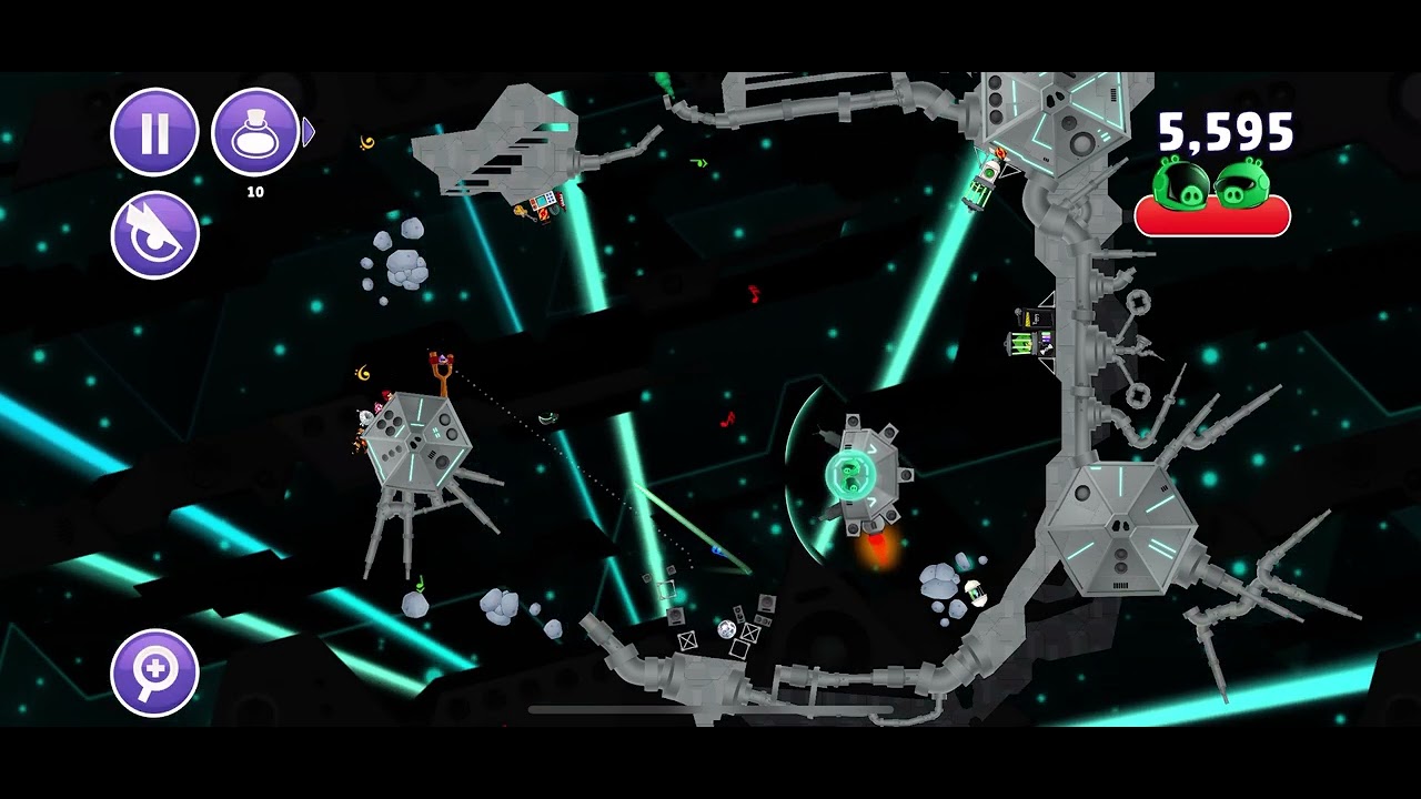 Angry Birds Reloaded Space Swine Wave Boss Battle