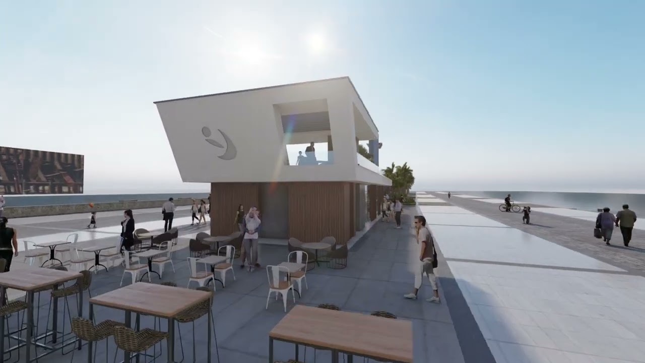 Así serán los locales de restauración del Puerto de Almería