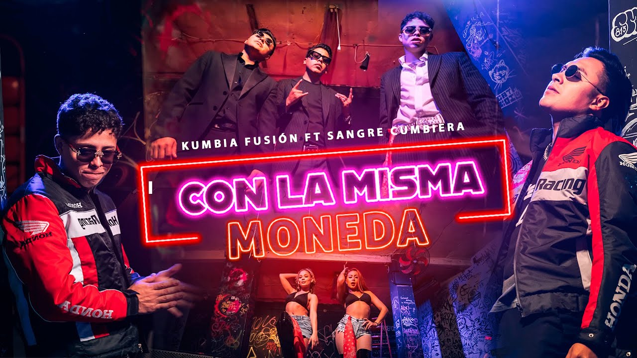 Sangre Cumbiera ft. Kumbia Fusi&oacute;n Con la misma moneda  (2025) Cumbia 2025 4k