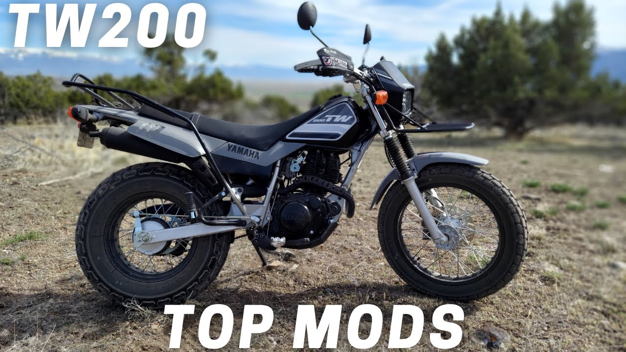 2021 TW200 Top Mods