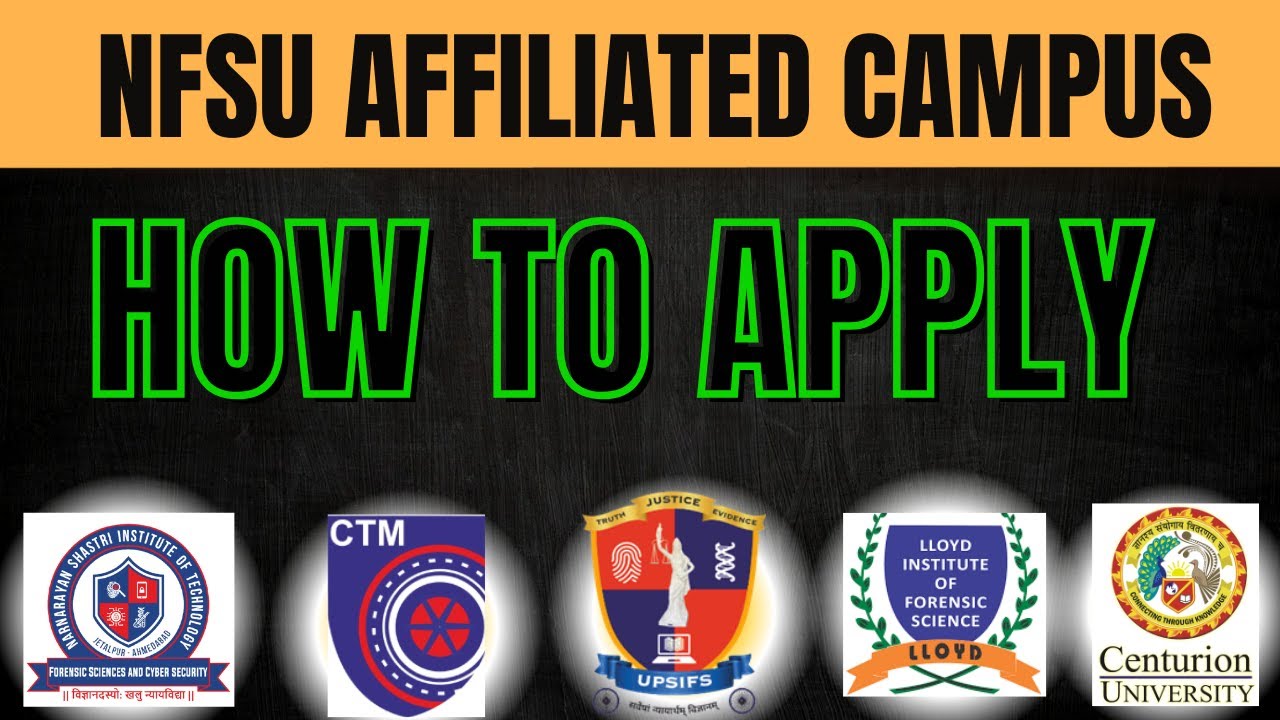 ✅Low NFAT Score? Here's How to Apply for Affiliated Colleges of NFSU!