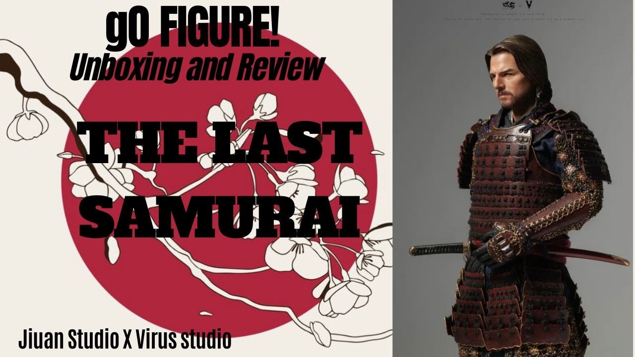 JIUAN STUDIO X VIRUS STUDIO THE LAST SAMURAI NATHAN ALGREN  TOM CRUISE 1/6 scale unboxing and review