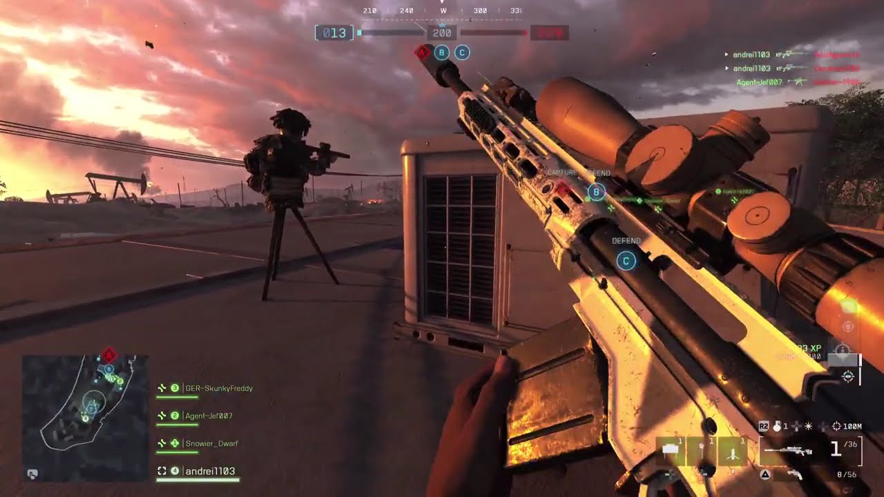 Battlefield 6 - Bringing a sniper rifle to mutliplayer...
