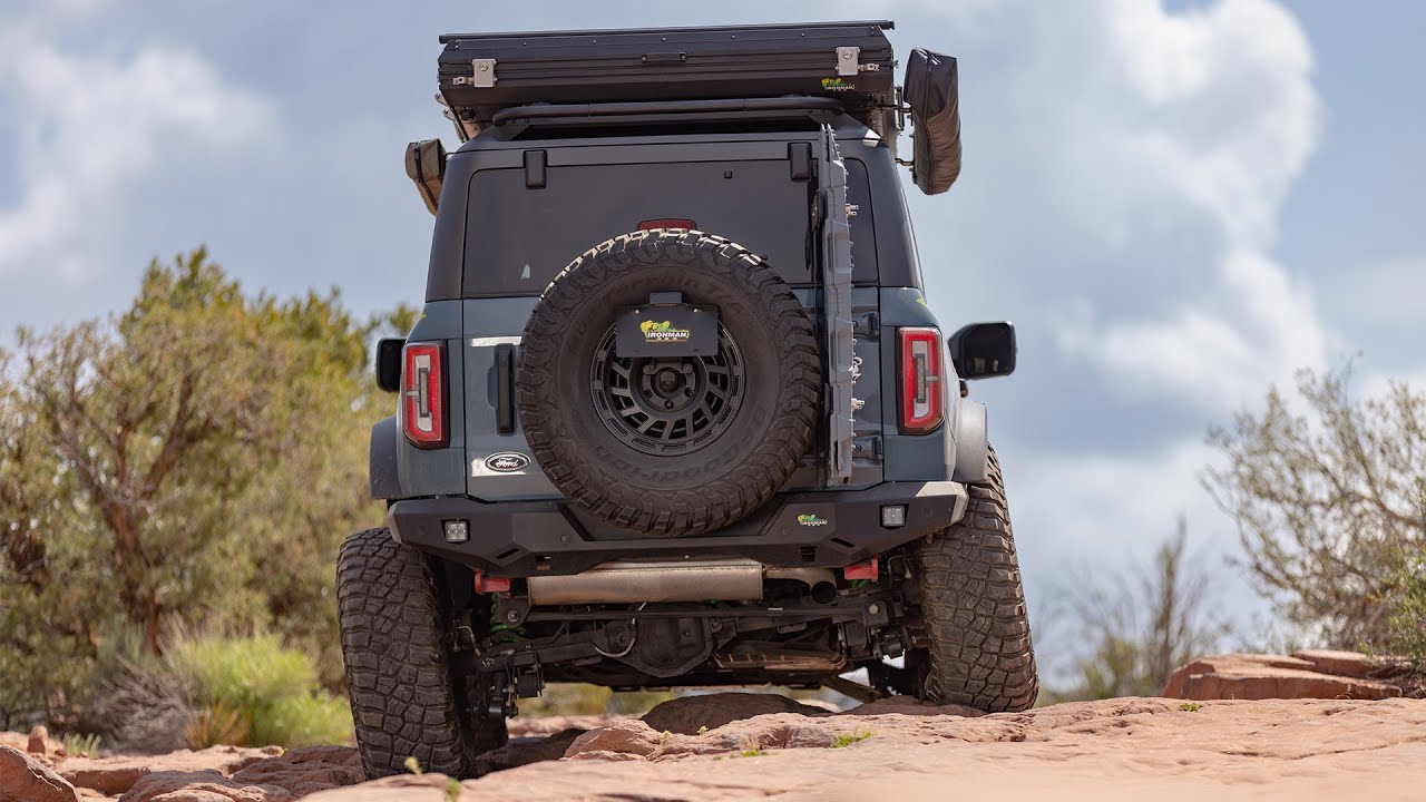 Ironman 4x4 Raid Rear Bumper Suited For 6th Gen 2021+ Ford Bronco | Install Guide