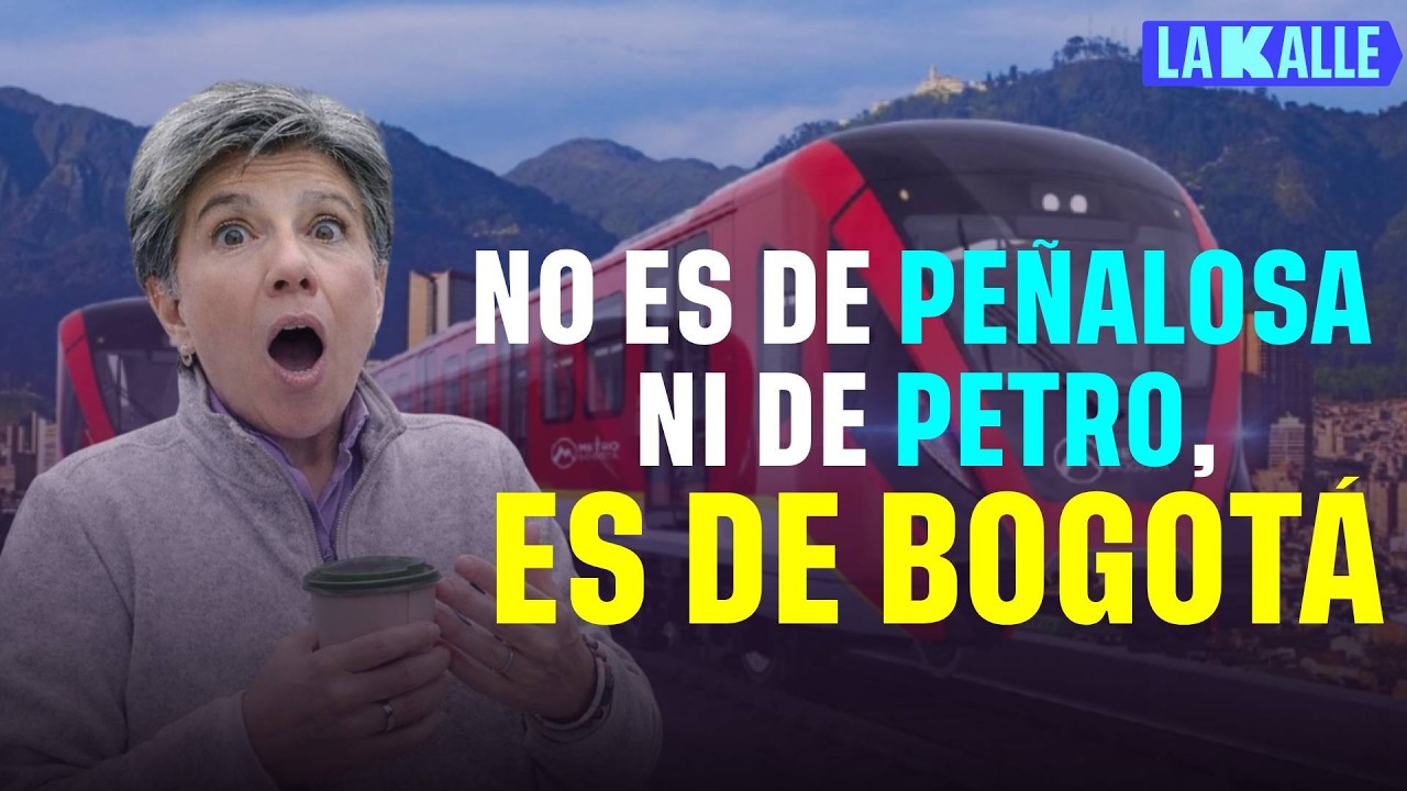Claudia López: “No es de Peñalosa, ni es de Petro, el metro es de Bogotá