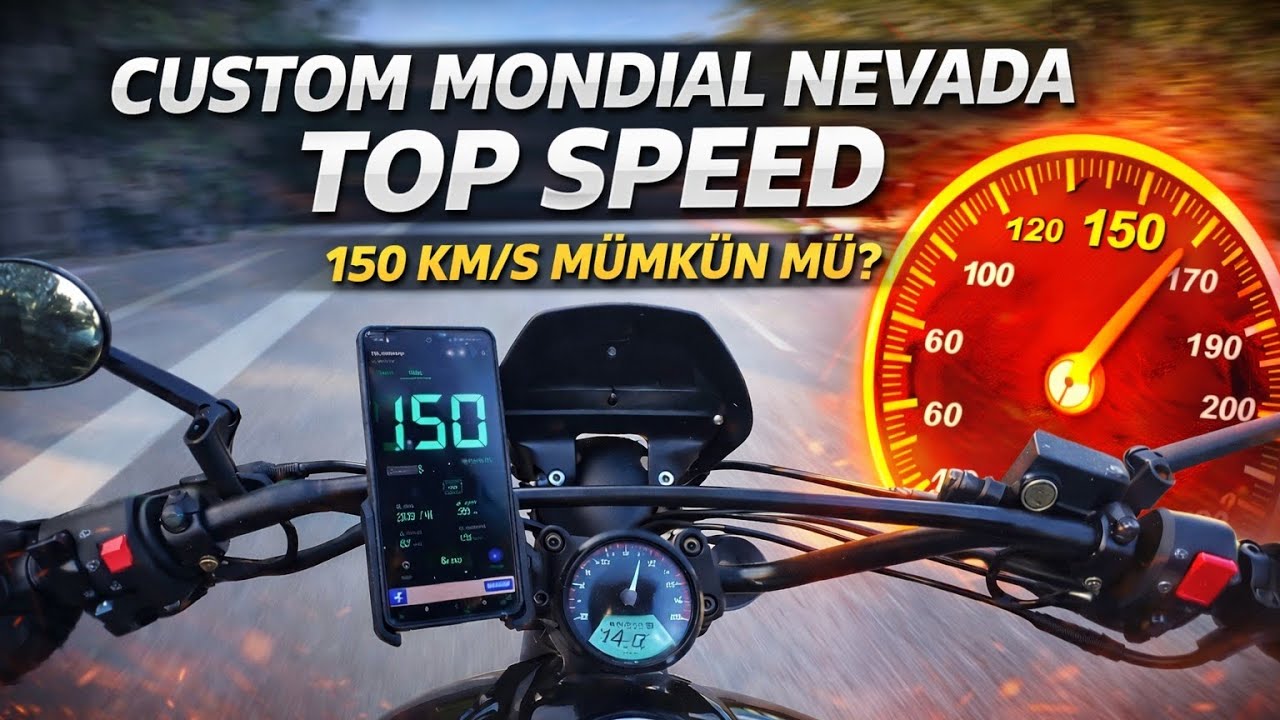 Custom Mondial Nevada Top Speed