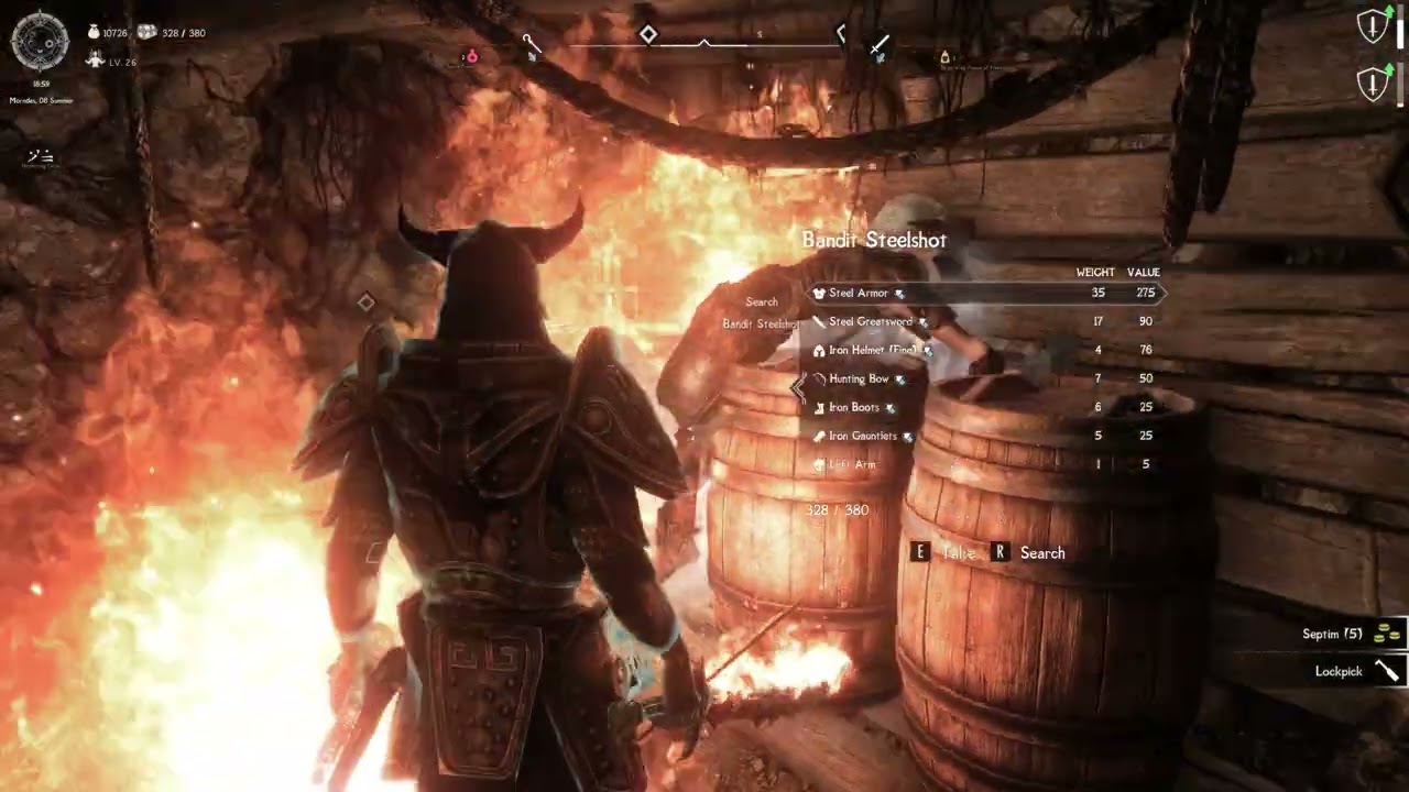 Skyrim AE Nolvus Ascension With 2000 Mods (4K60FPS) Gameplay Playthrough Part 21