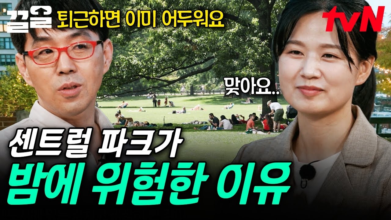 뉴욕 도시 한복판에 자리 잡은 센트럴파크🏞️ 낮에만 쓸 수 있는 공원인 이유❓ | 알쓸별잡