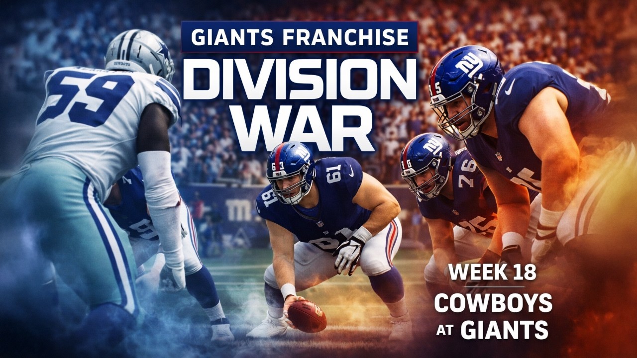 Can the Giants Finish the Season Without a Loss? 😤 | Cowboys @ Giants Week 18 Madden 26