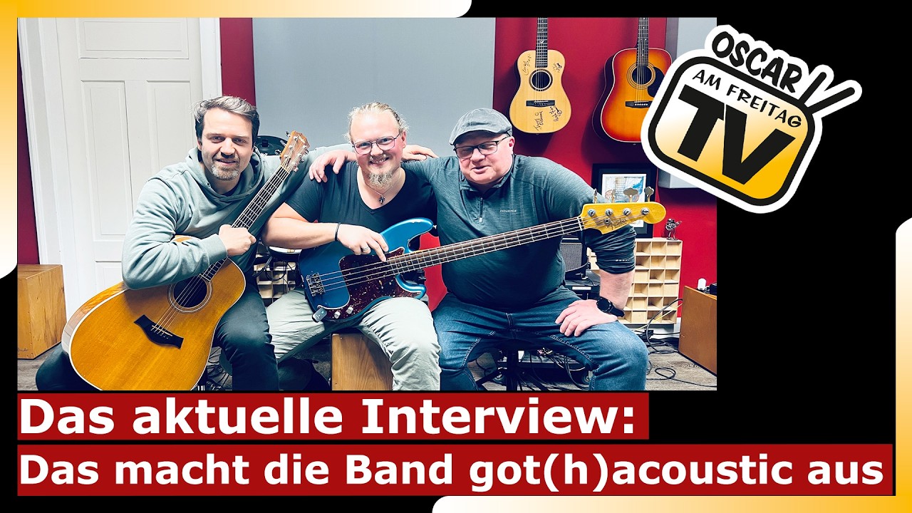 Das aktuelle Interview: Das macht die Band got(h)acoustic aus.
