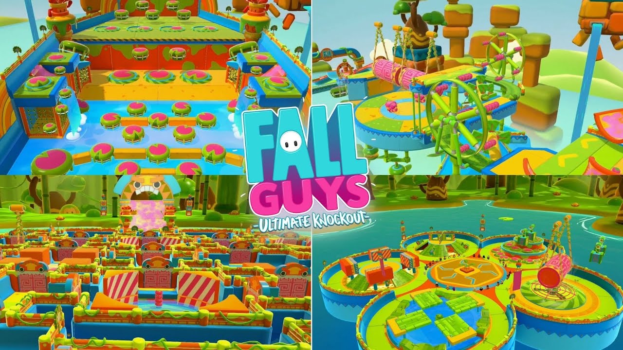 Fall Guys // All 6 New Maps [Season 5]