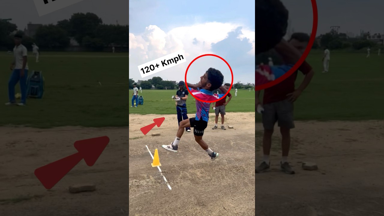 Ye ladka 130+ Kmph Achieve karega jaldi 🚀 #shorts #shortsvideo #fastbowling #cricketvideo