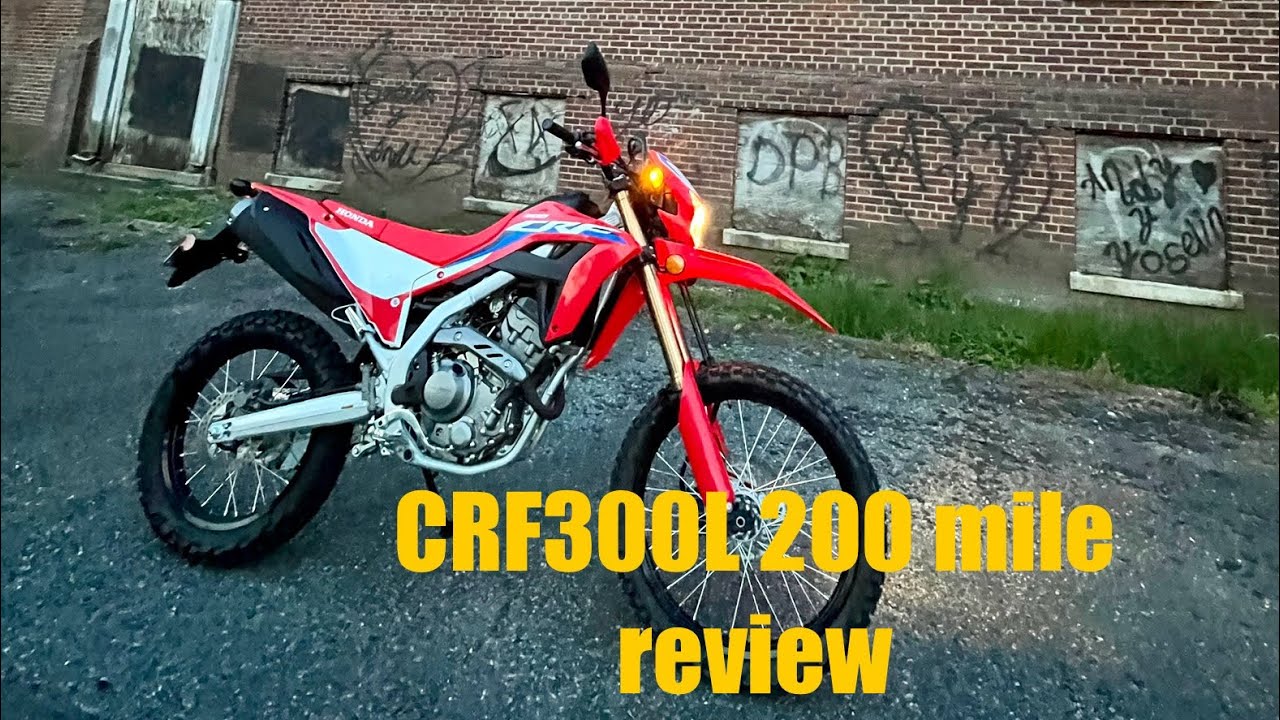 Honda CRF-300L 200 mile review and rides