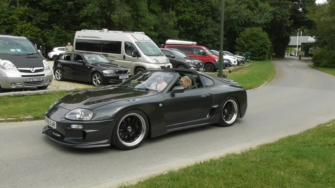 Japanese Cars Leaving a Car Show (pt 3) July 2024.