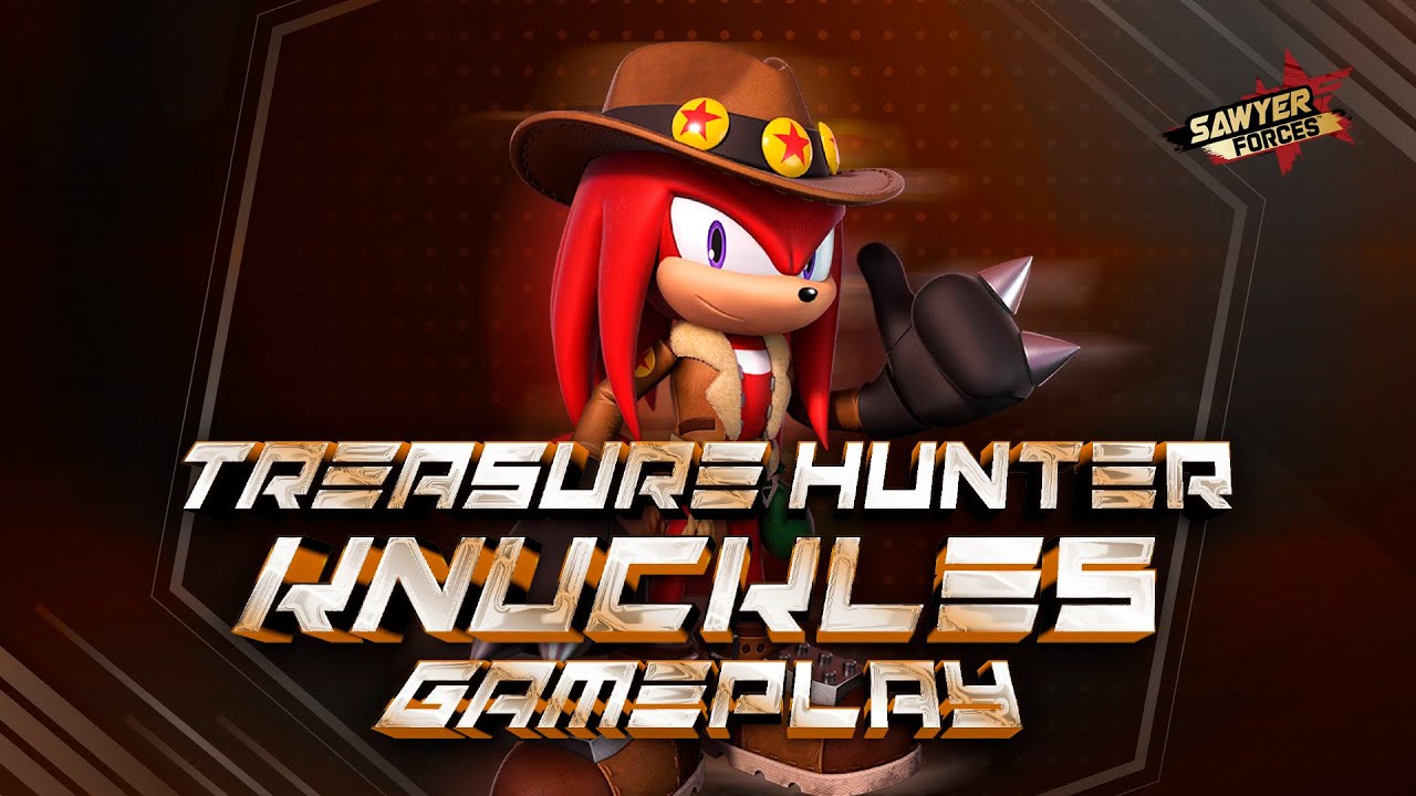 Sonic Forces Speed ​​Battle: геймплей Treasure Hunter Knuckles