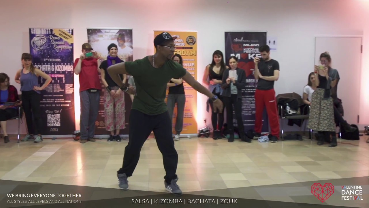 Valentine Dance Festival 2018 - Lolo el Rumbero - Cuban Afro Oricha Workshop Demo