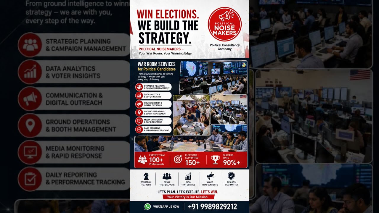 How Do Political Parties Really Win Elections? Inside the Secret War Room! | #politicalnoisemakers