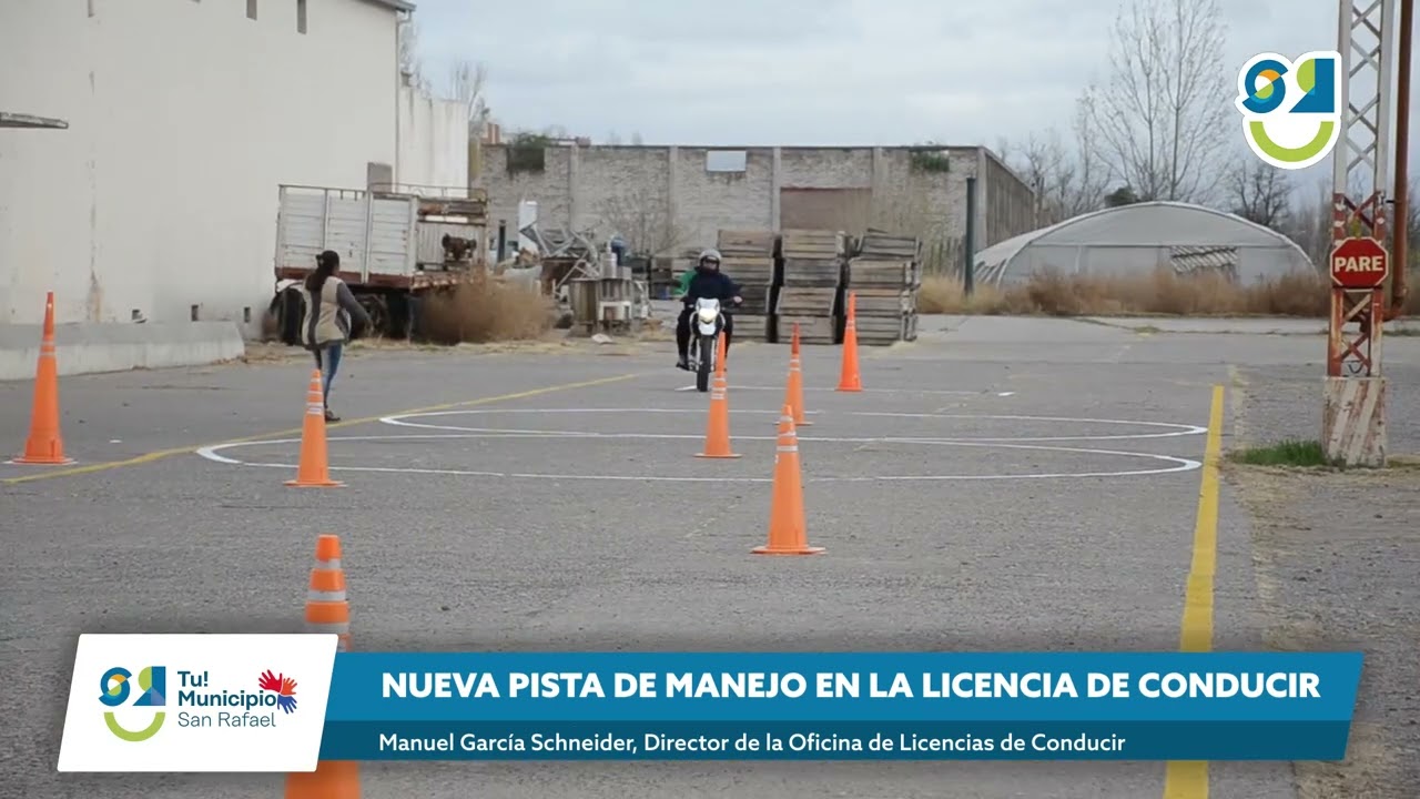🟢NUEVA PISTA DE MANEJO EN LA LICENCIA DE CONDUCIR🟢#SanRafael #Municipalidad
